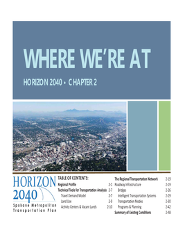 Horizon 2040 • Chapter 2