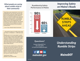 Understanding Rumble Strips