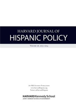 HKS Journal of Hispanic Policy