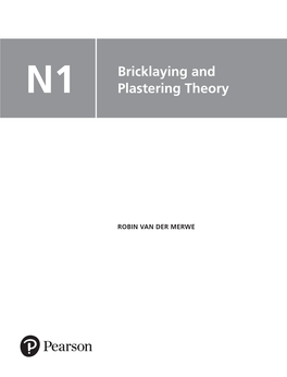 Bricklaying and Plastering Theory