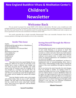 Children's Newsletter