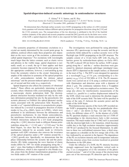 Spatial-Dispersion-Induced Acoustic Anisotropy in Semiconductor Structures