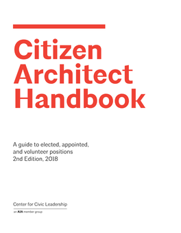 Citizen Architect Handbook