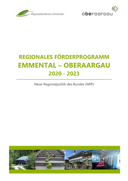 Regionales Förderprogramm Emmental – Oberaargau 2016