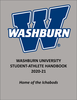 Washburn University Student-Athlete Handbook 2020-21