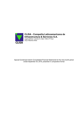 Compañía Latinoamericana De Infraestructura & Servicios S
