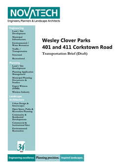 Wesley Clover Parks 401 and 411 Corkstown Road