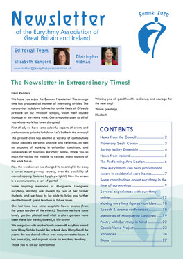 Eurythmy-Newsletter