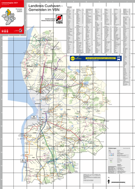 Landkreis Cuxhaven - Haltestellen- Verzeichnis VBN-Gemeinden Beverstedt Oberheiser Str