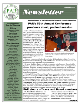 Newsletter 2005