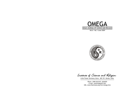 Omega Vol8 No1 June2009