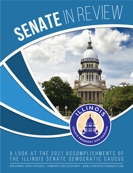 A Look at the 2021 Accomplishments of the Illinois Senate Democratic Caucus