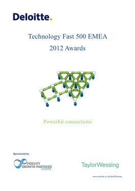 Technology Fast 500 EMEA 2012 Awards