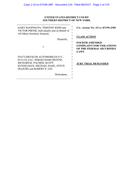 Case 1:15-Cv-07199-JMF Document 124 Filed 08/15/17 Page 1 of 170