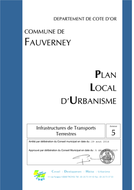 Fauverney Plan Local D'urbanisme 5