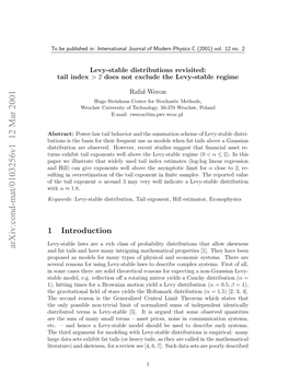 Levy-Stable Distributions Revisited: Tail Index> 2 Does Not Exclude the Levy