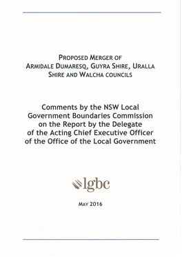 Armidale, Guyra, Uralla and Walcha