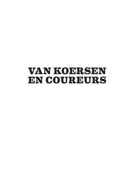 Van Koersen En Coureurs