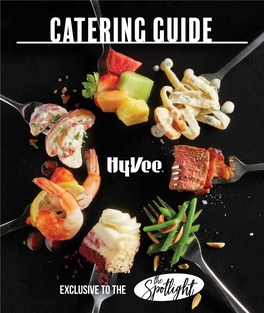 Hy-Vee Catering Menu