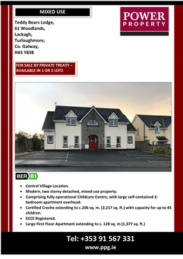 Teddy Bears Lodge, 61 Woodlands, Lackagh, Turloughmore, Co. Galway, H65 Y838