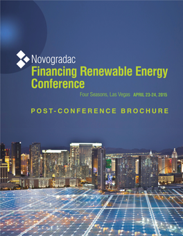 Financing Renewable Energy Conference TAKE CONFERENCE SURVEY
