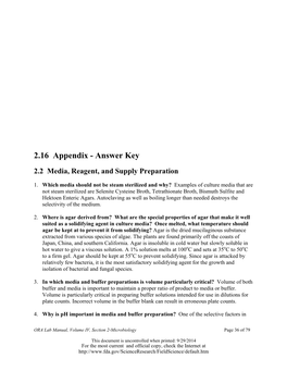 Volume IV, Section 2-Microbiology Page 36 of 79