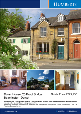 20 Prout Bridge, Beaminster.Doc