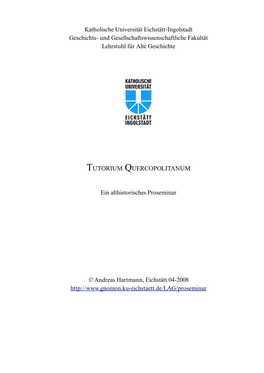 Tutorium Quercopolitanum