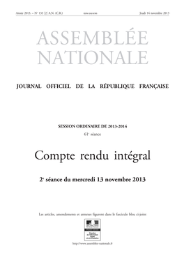 Journal Officiel De La République Française