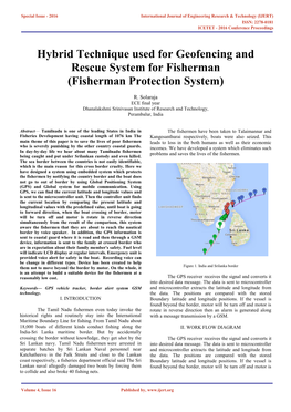 Hybrid Technique Used for Geofencing and Rescue System for Fisherman (Fisherman Protection System)