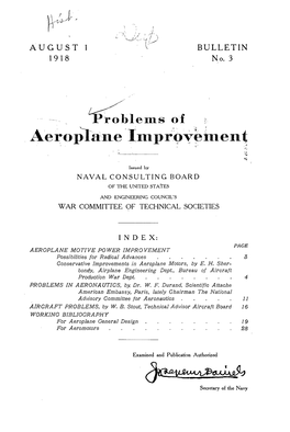 Aeroplane Improvement