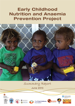 Early Childhood Nutrition and Anaemia Prevention Project
