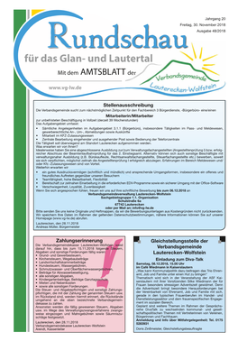 Für Das Glan- Und Lautertal