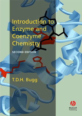 Introduction to Enzyme and Coenzyme Chemistry