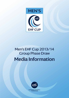 Berlin to Host 2014 EHF Cup Finals