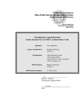 C-0561-07-01, 04/15/98, (PDF File)