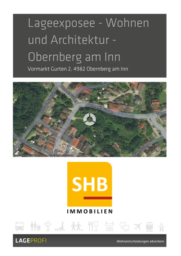 Obernberg Am Inn Vormarkt Gurten 2, 4982 Obernberg Am Inn Lageprofil