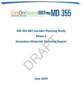 Hazardous Materials Technical Report