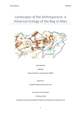A Historical Ecology of the Bog of Allen