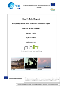 Final Technical Report