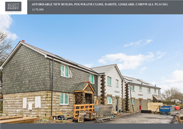 Affordable New Builds, Polwrath Close, Darite, Liskeard, Cornwall Pl14 5Jg £170,000