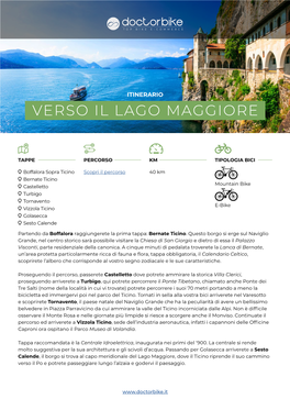 Verso Il Lago Maggiore