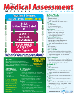 Medical Assessment