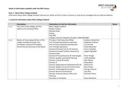 Guide to Information Available Under the MPS Classes