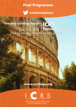 Focus Meeting Hotel Cicerone – Rome Final Programme