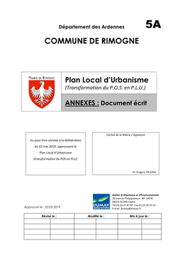 Commune De Rimogne