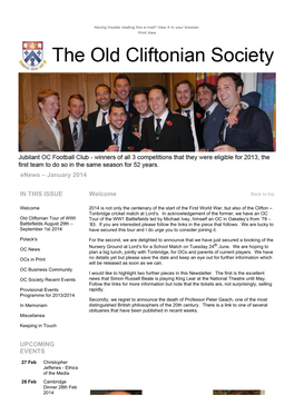 Clifton College Enewsletter