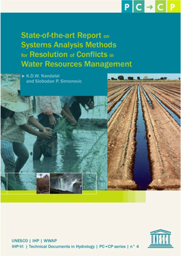 State-Of-The-Art Report on Systems Analysis Methods for Resolution of Conflicts in Water Resources Management