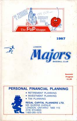 1987 London Majors Program