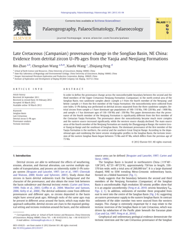 Late Cretaceous (Campanian) Provenance Change in the Songliao Basin, NE China: Evidence from Detrital Zircon U–Pb Ages from the Yaojia and Nenjiang Formations